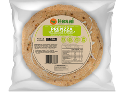 Prepizza integral con semillas y cebolla (2 un)