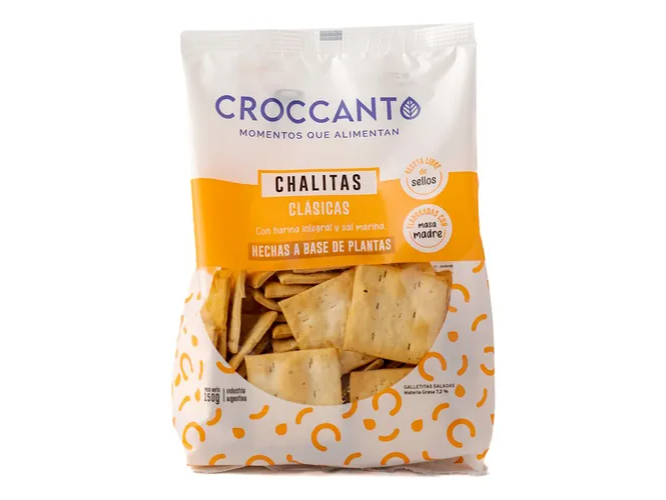 Chalitas clasicas CROCCANTO 150g