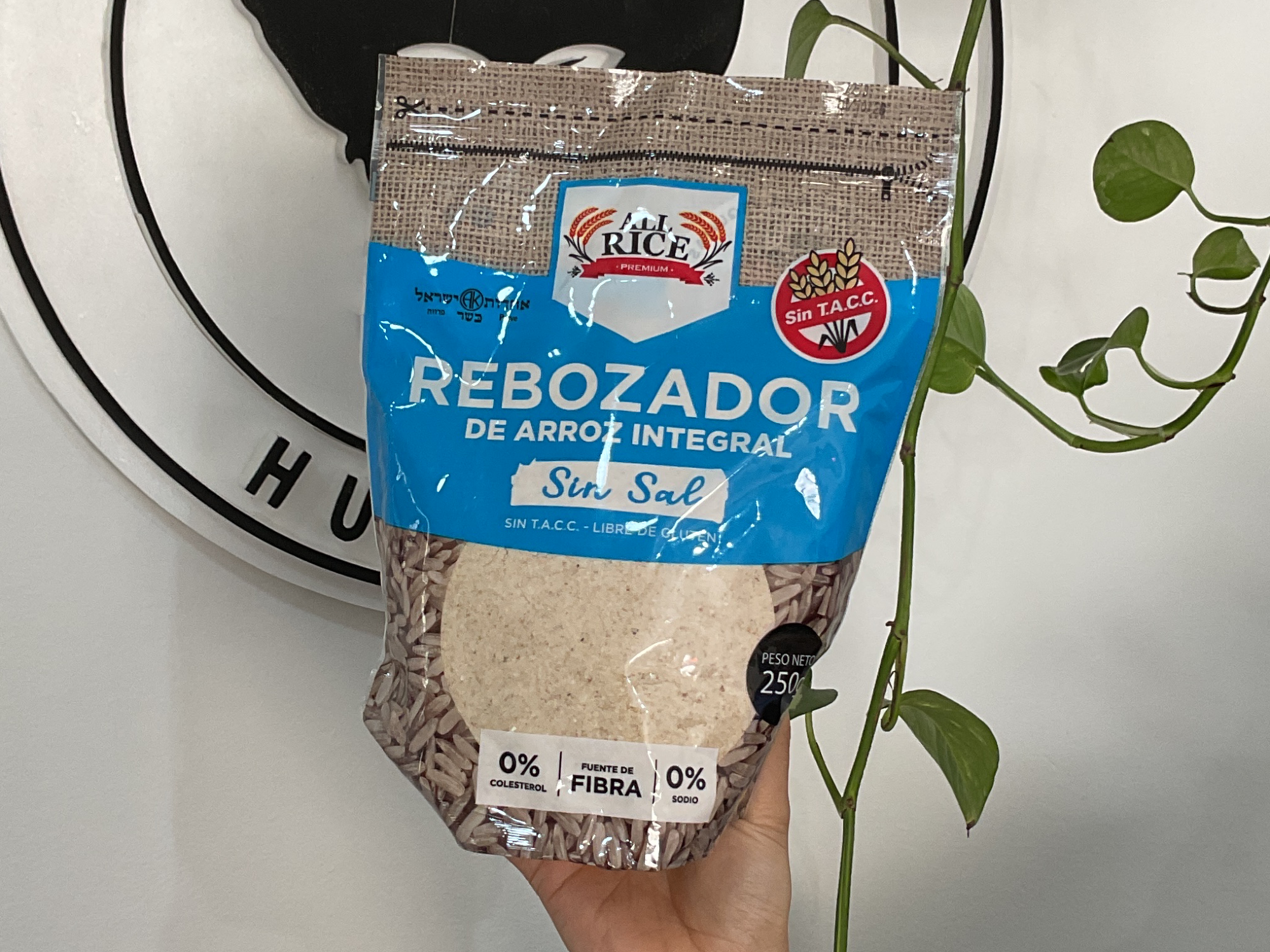 Rebozado de arroz sin sal