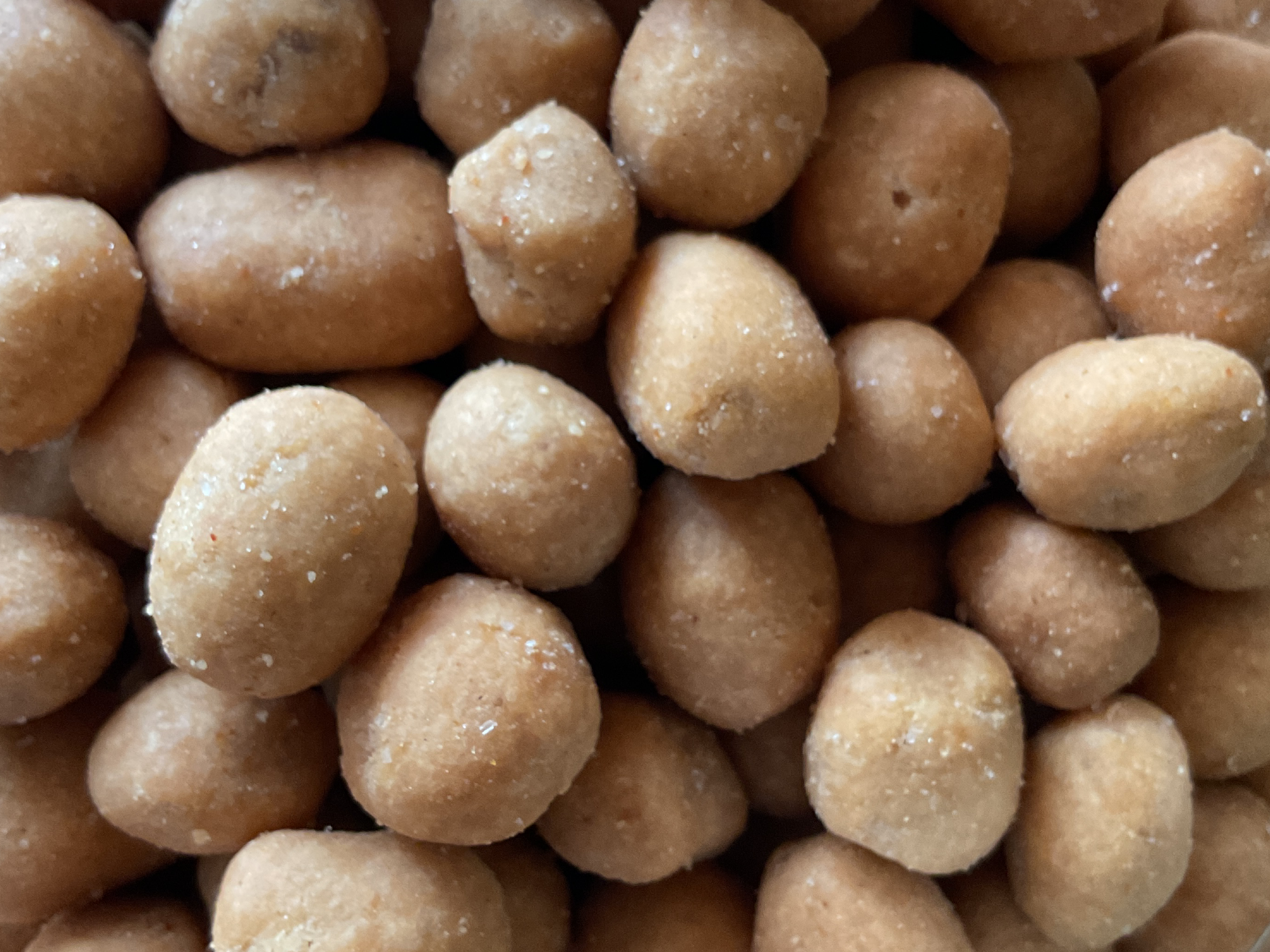 Maní saborizado de pizza