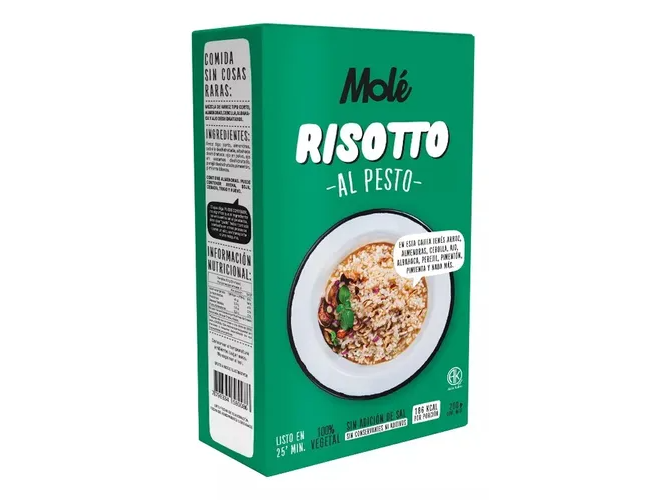 RISOTTO DE PESTO 200G MOLE