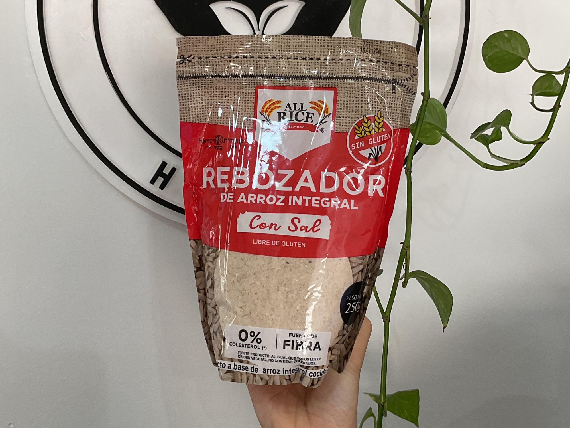 Rebozado de arroz con sal