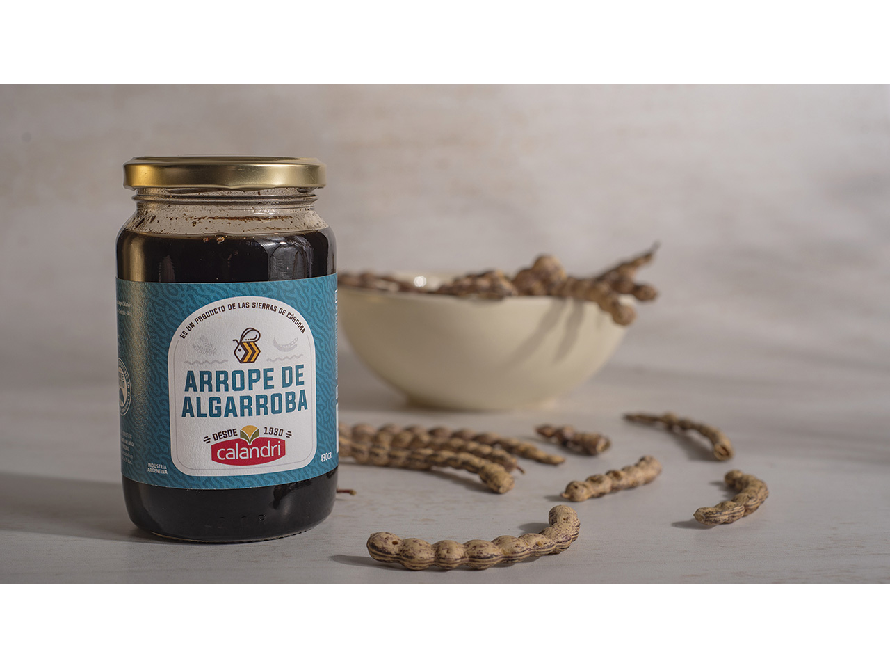 Miel arrope de algarrobo 430g