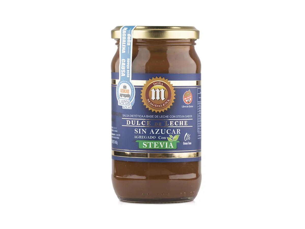 Dulce de leche c/stevia doña magdalena 400g