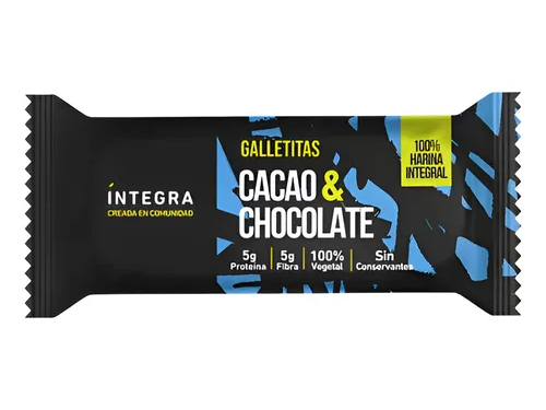 Galletitas integra - cacao y chocolate 72g