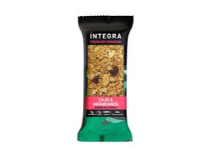 Barrita integra caju y arandanos