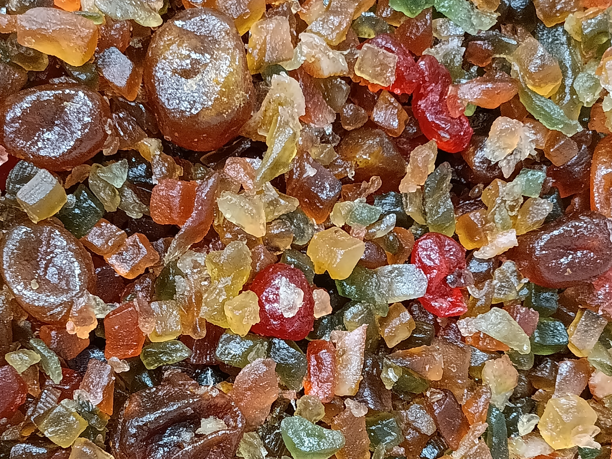 Frutas abrillantadas