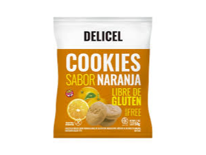 Galletas cookies naranja