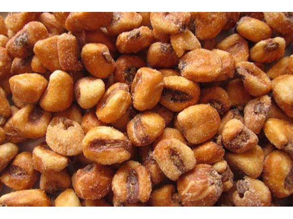 Maiz frito salado sabor barbacoa