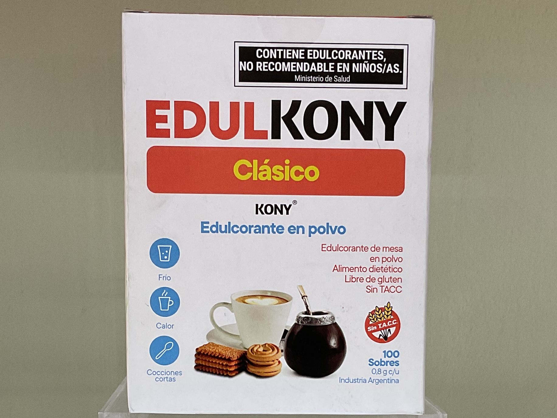 EDULKONY Clásico en polvo X 100 sobres