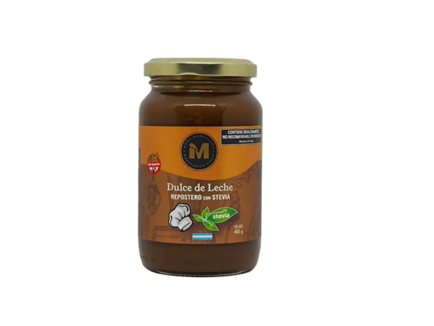 Dulce de leche repostero c/stevia 400g