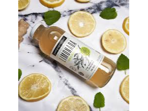 Jugo organico de limonada con jengibre menta y miel 500ml PAMPAGOURMET
