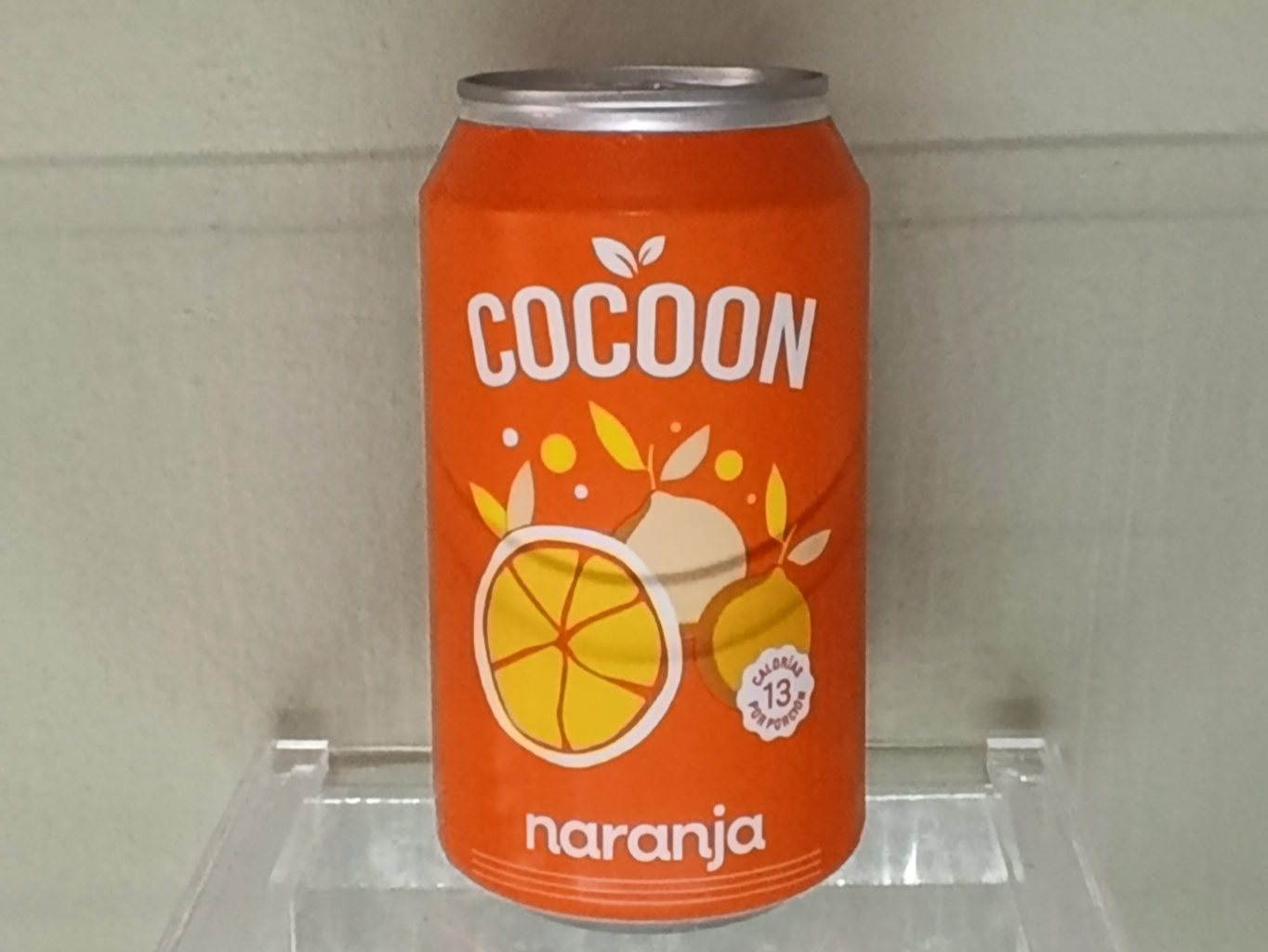 Gaseosa naranja COCOON