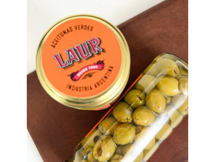 Aceitunas verdes descarozadas LAUR