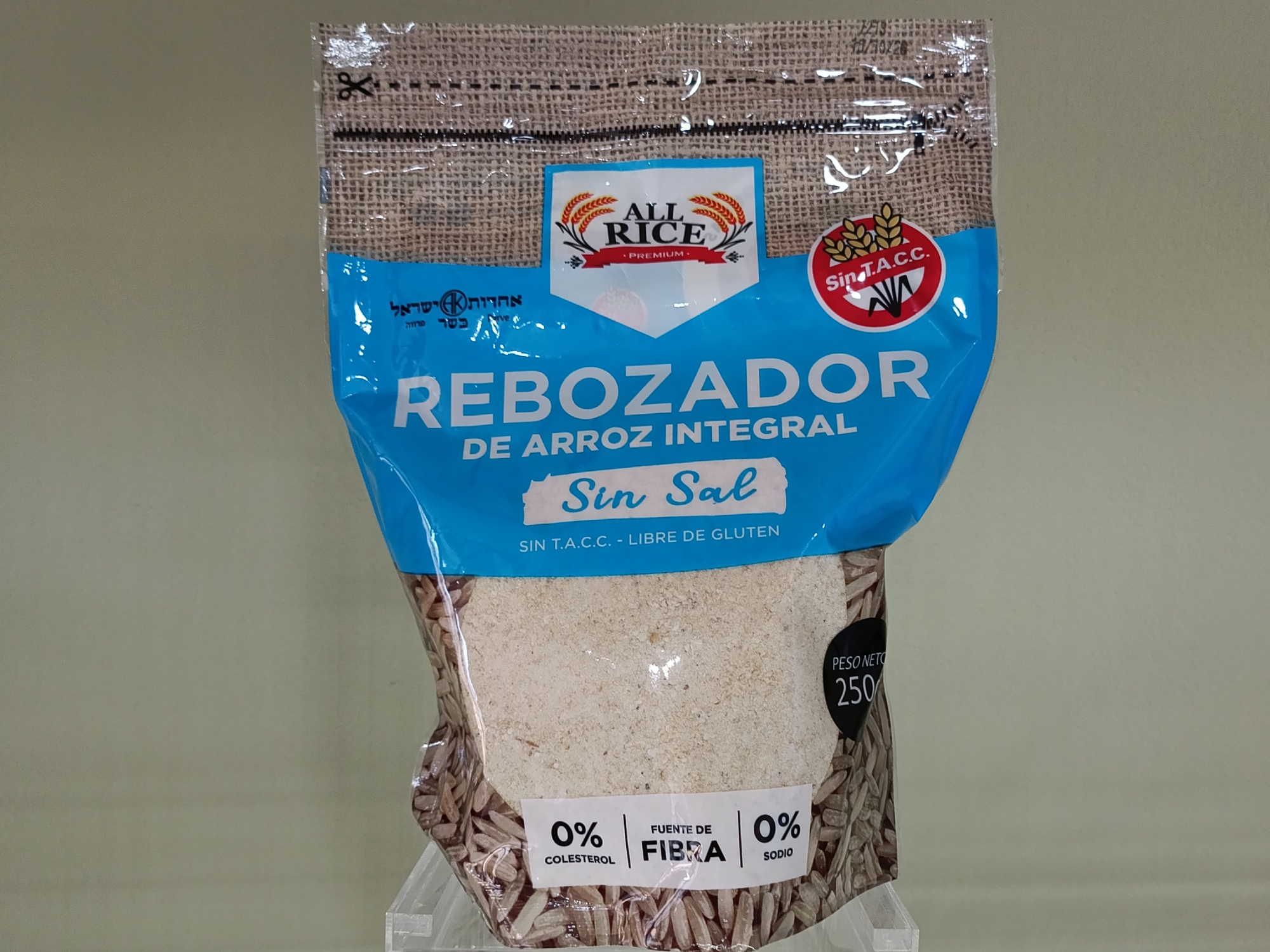 Rebozador de arroz  s/sal ALL RICE