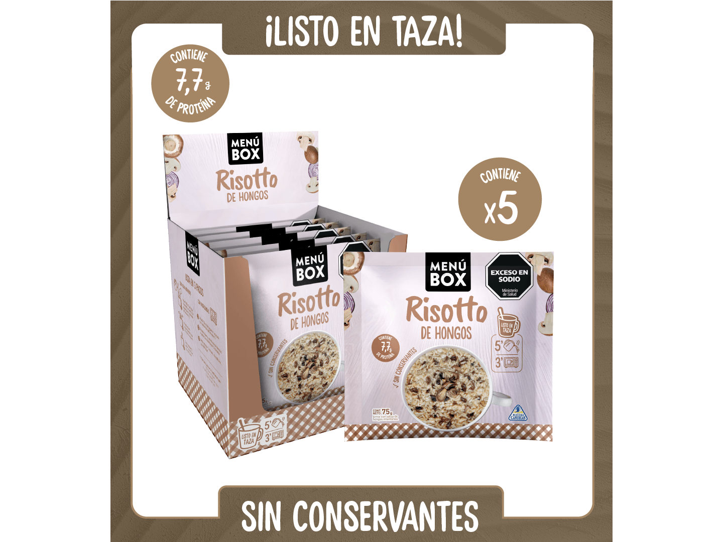 SOBRE DE RISOTTO DE HONGOS