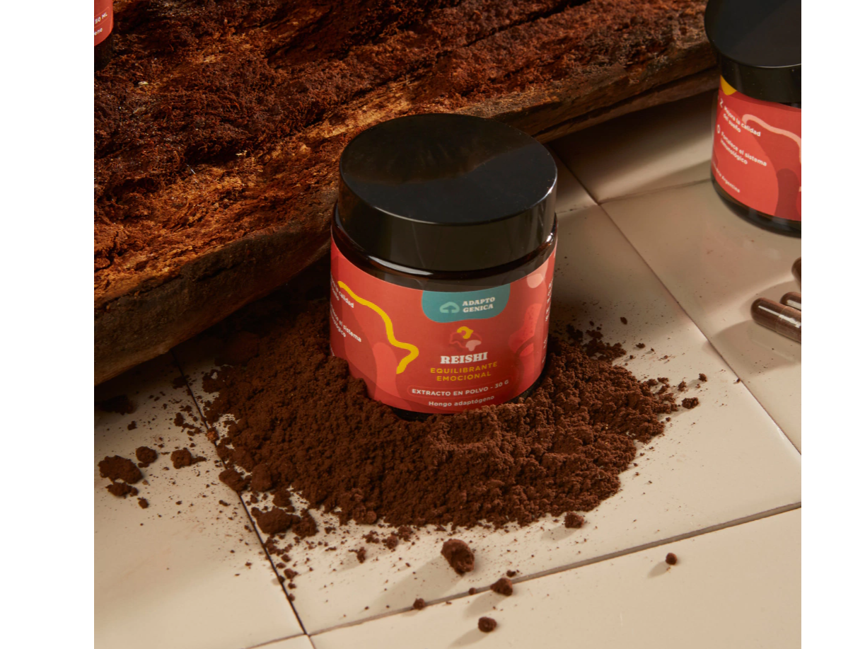 Adaptogeno en polvo - Reishi