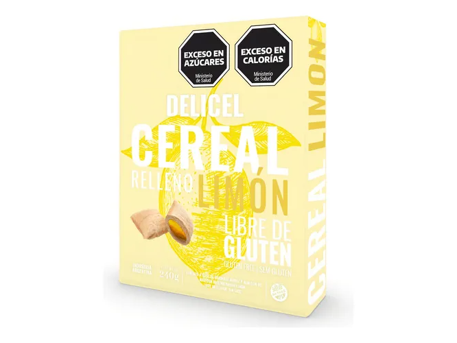 Almohaditas de limon SIN TACC DELICEL 240 gr