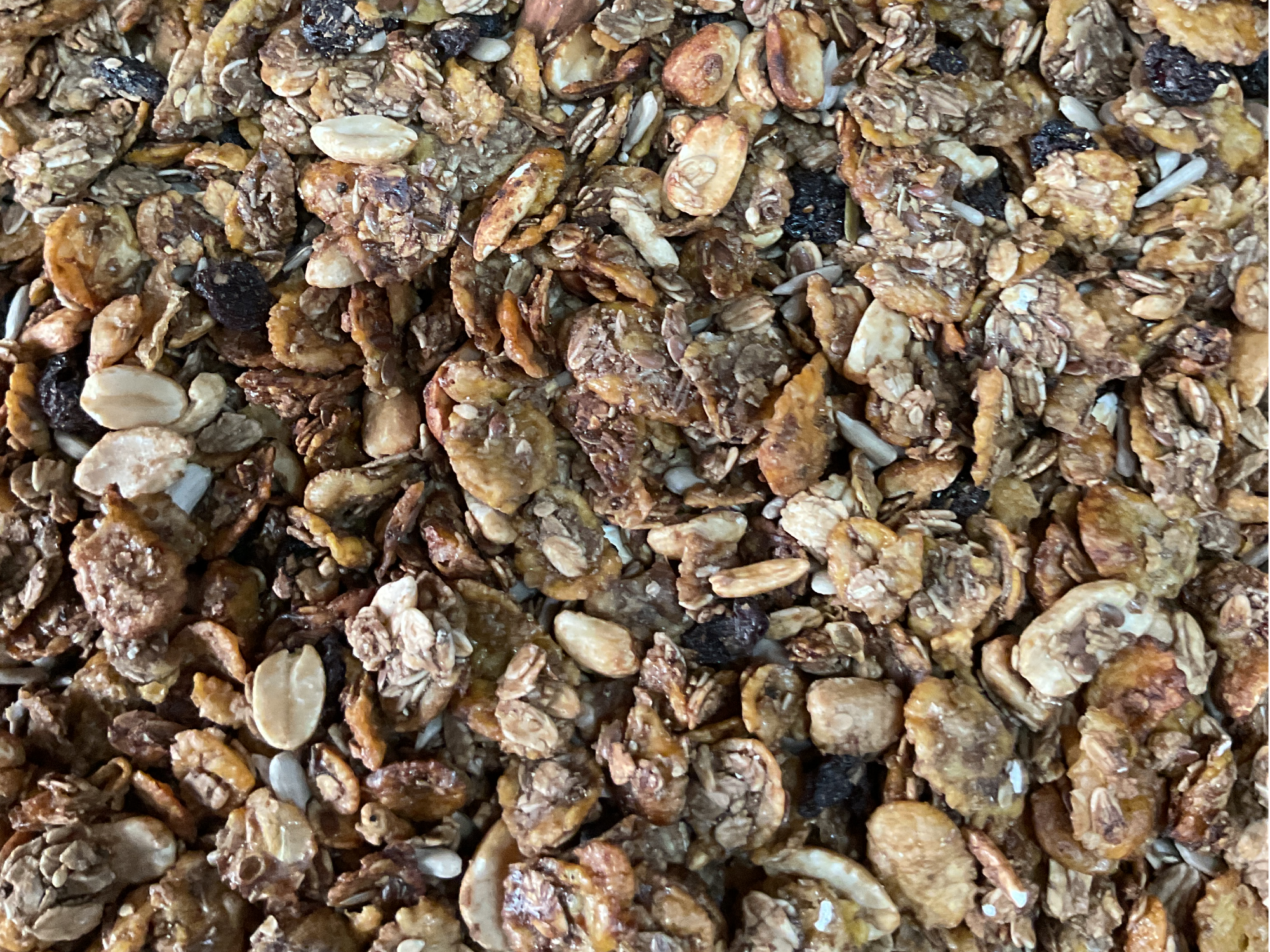 Granola con frutos secos