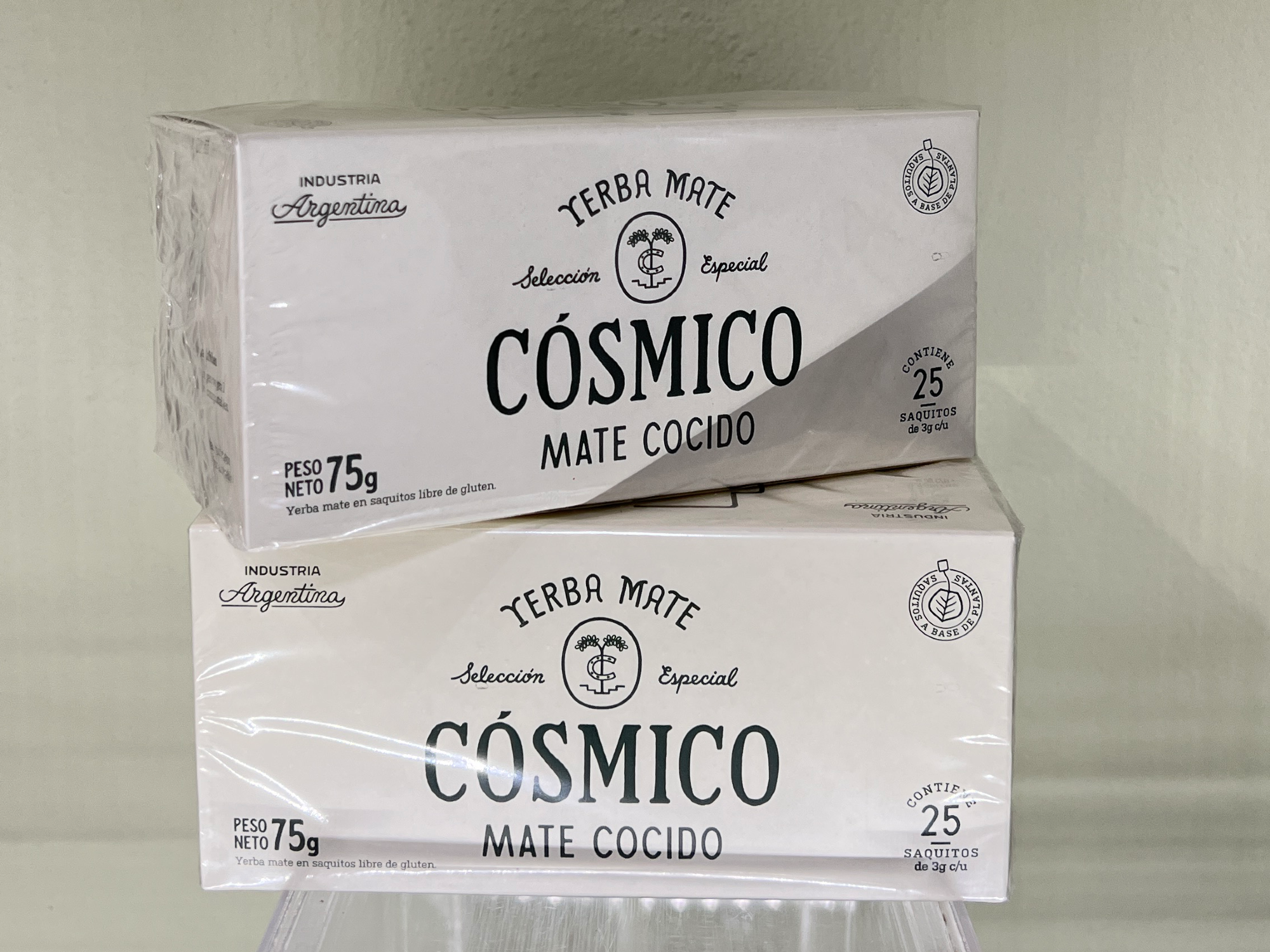 Mate cocido COSMICO 25un