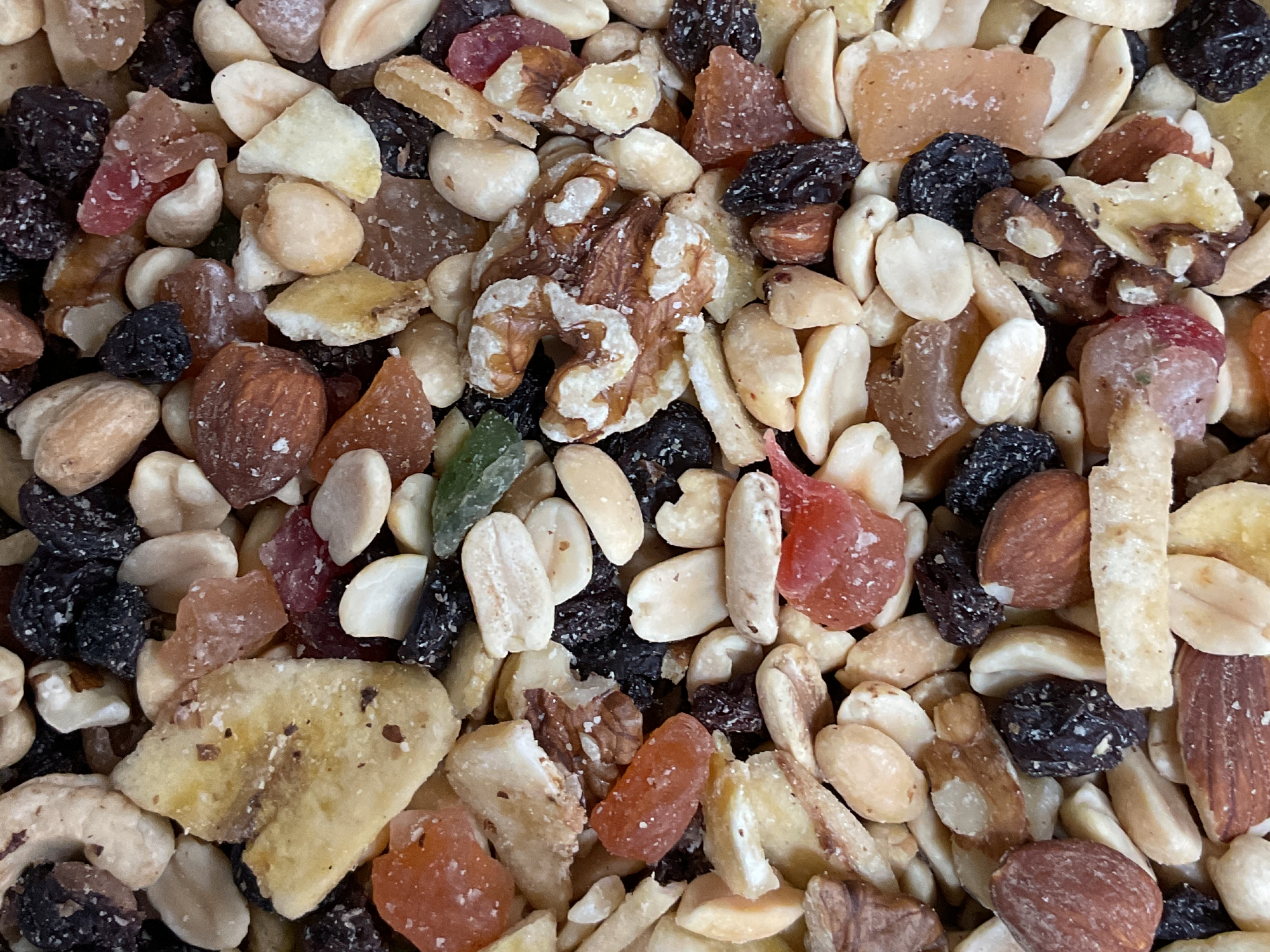 Mix tropical con maní