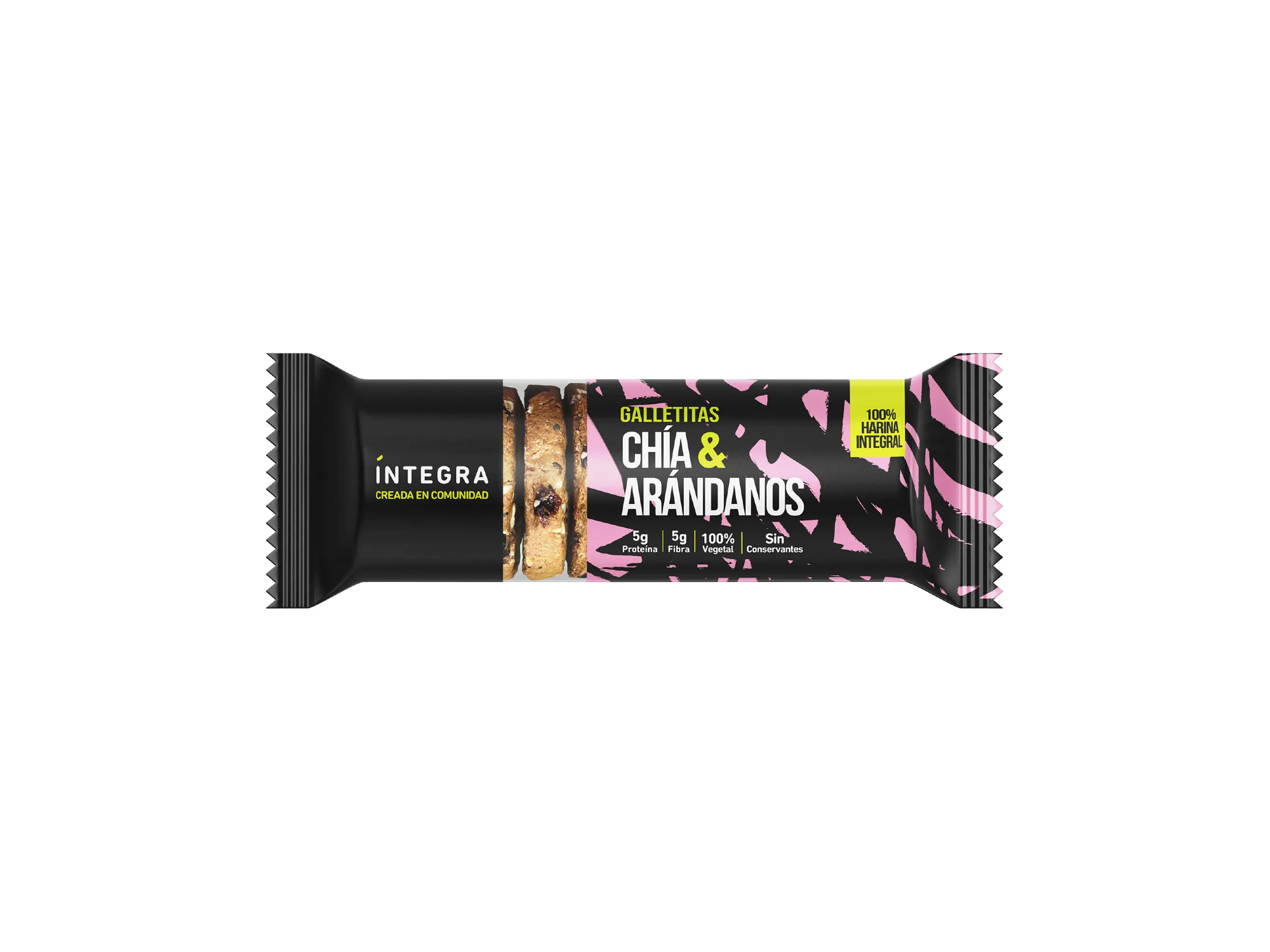 Galletas integra - chia y arandanos 200g