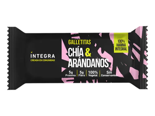 Galletitas integra - chia y arandanos 72g