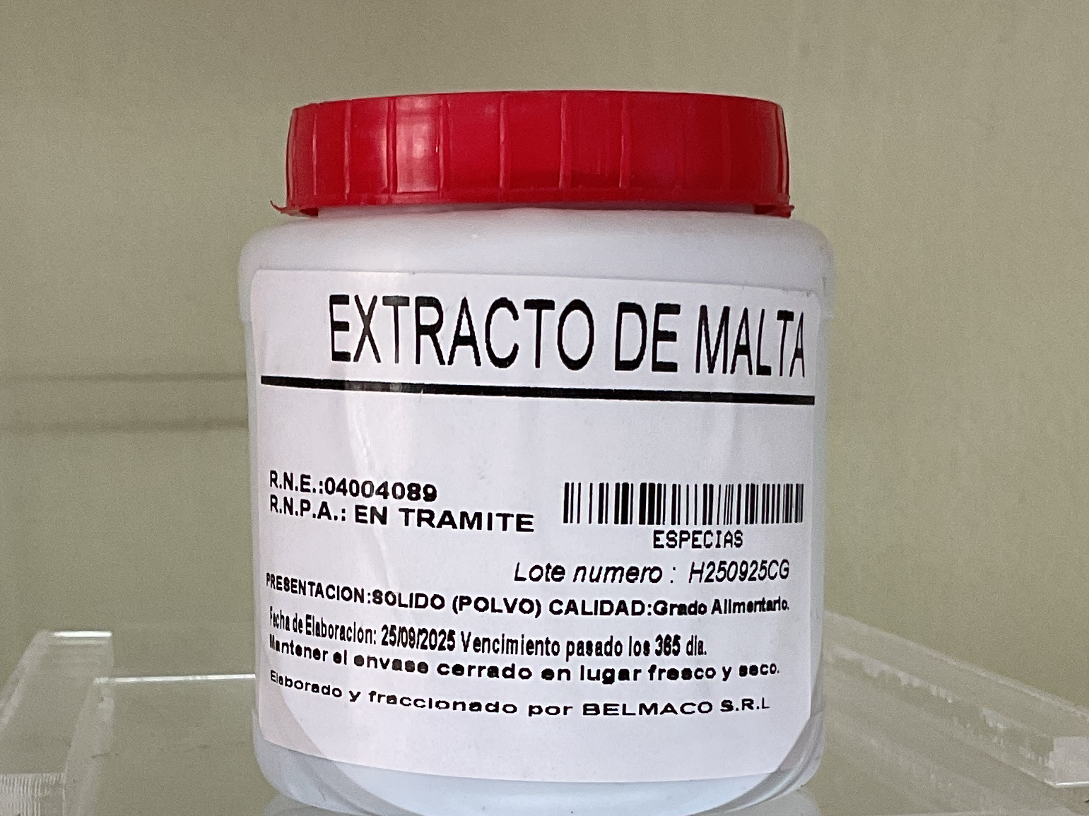 Extracto de Malta X 250 g