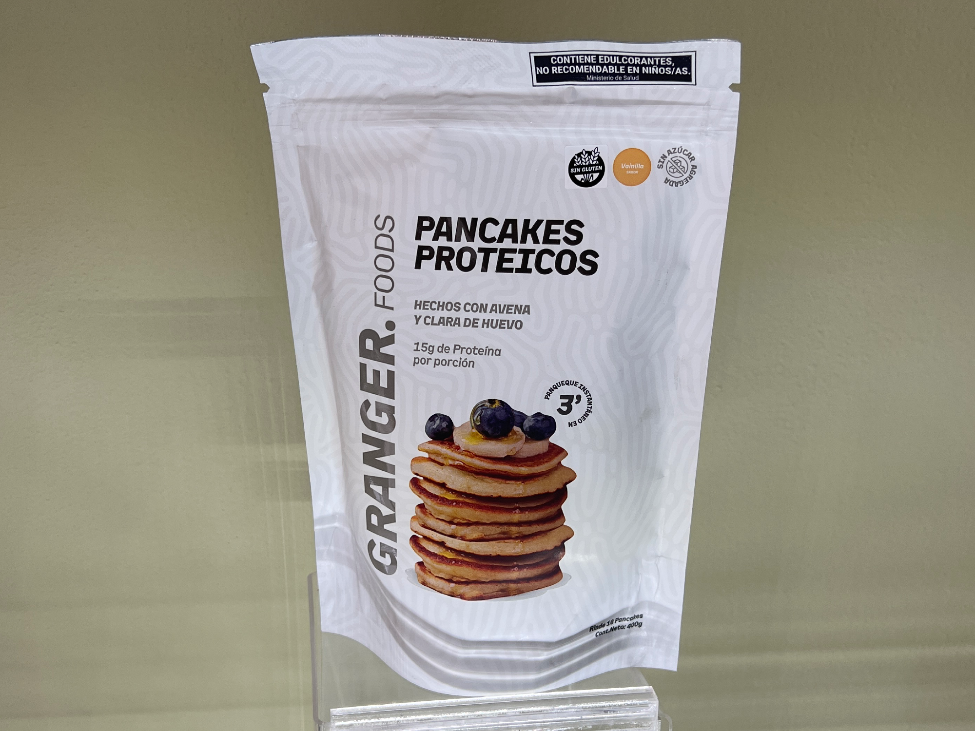 Pancake Proteíco Vainilla X 400 g GRANGER