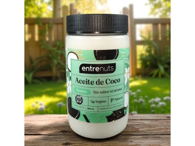 Aceite de coco neutro Entrenut 500 cc