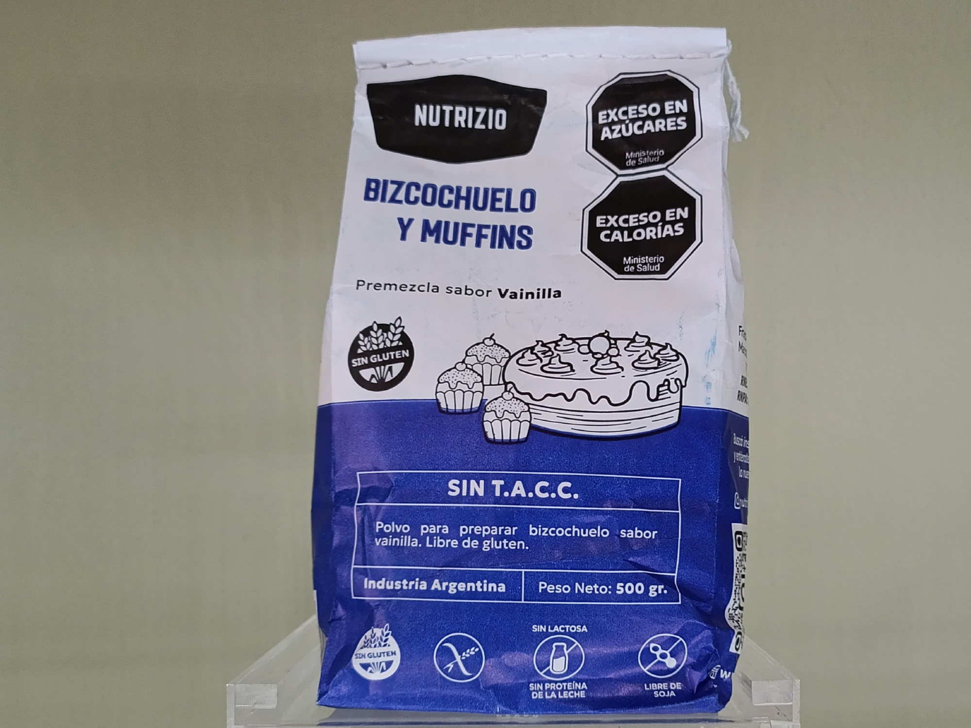 Premezcla Bizcochuelo 500 g NUTRIZIO