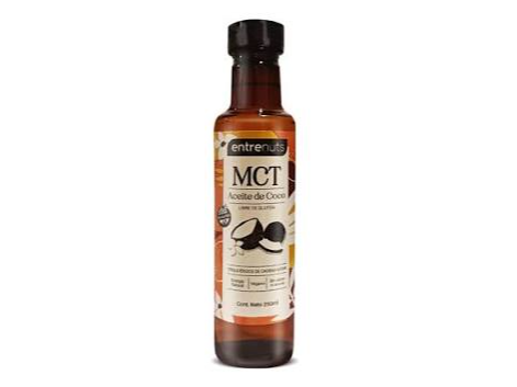 Aceite de coco botellita de 250cc ENTRENUTS
