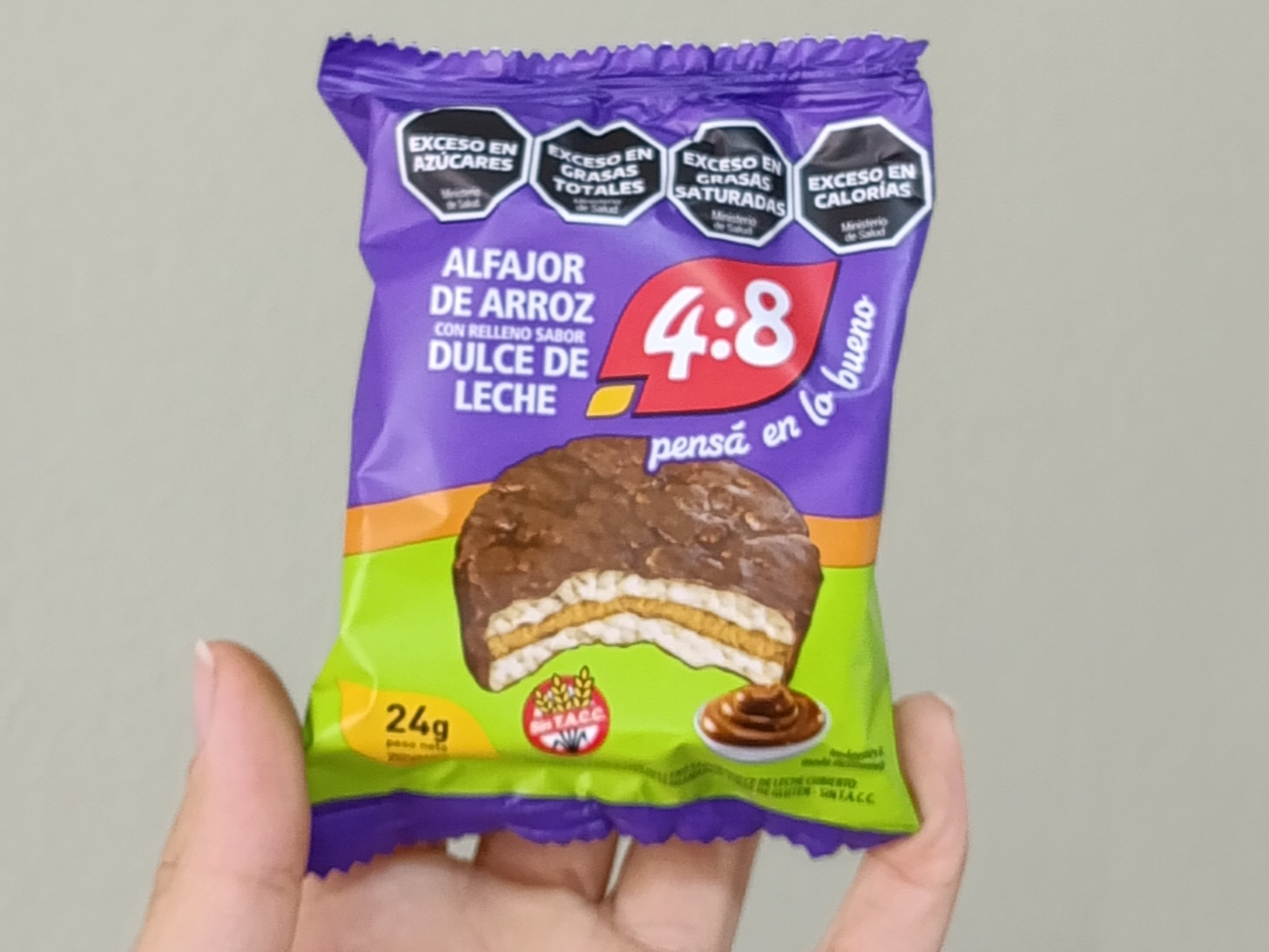 Alfajor de arroz (SIN TACC)