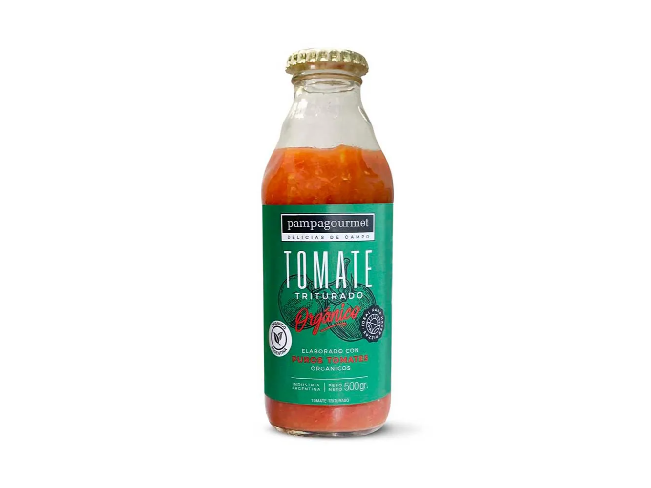 Tomate triturado organico PAMPAGOURMET x460g