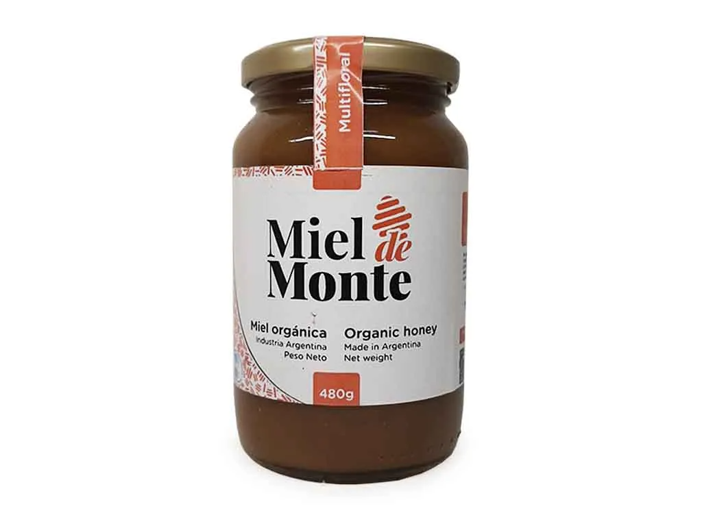 Miel multifloral del monte 480g