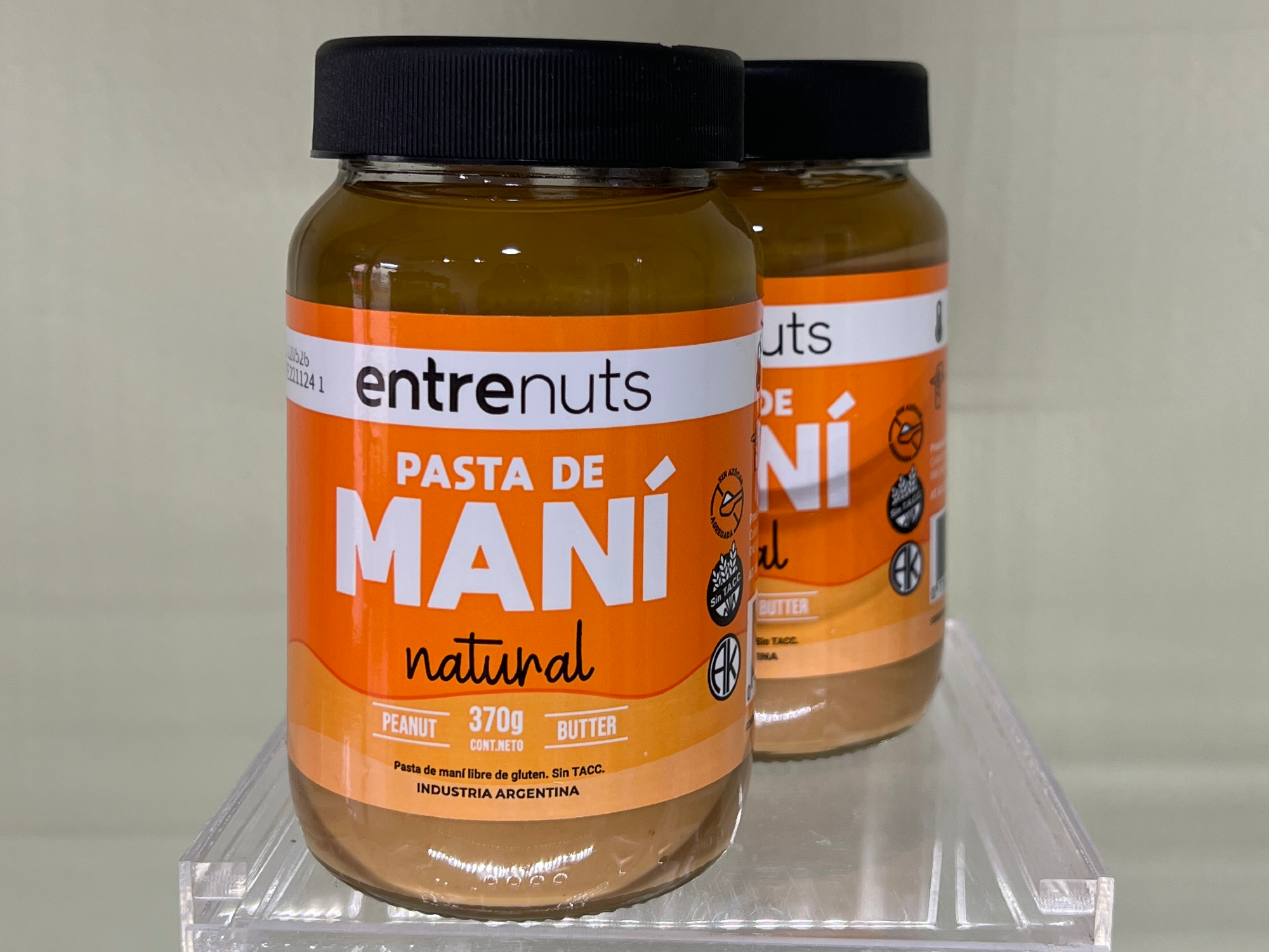 Pasta de maní Natural ENTRENUT