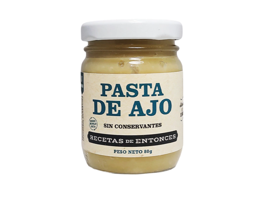 Pasta de ajo RECETAS DE ENTONCES