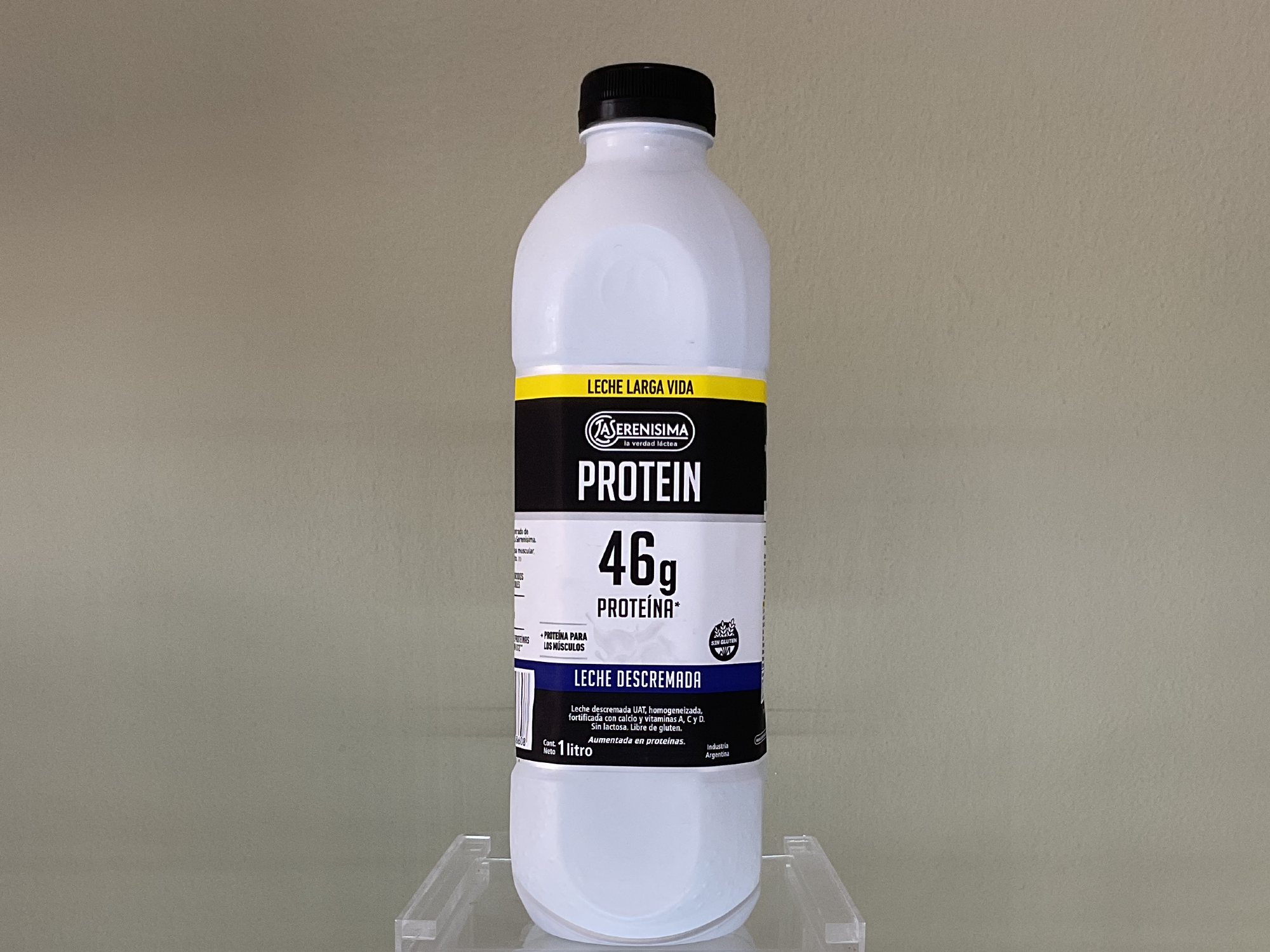 Leche descremada 46g proteina X1L LA SEREN.