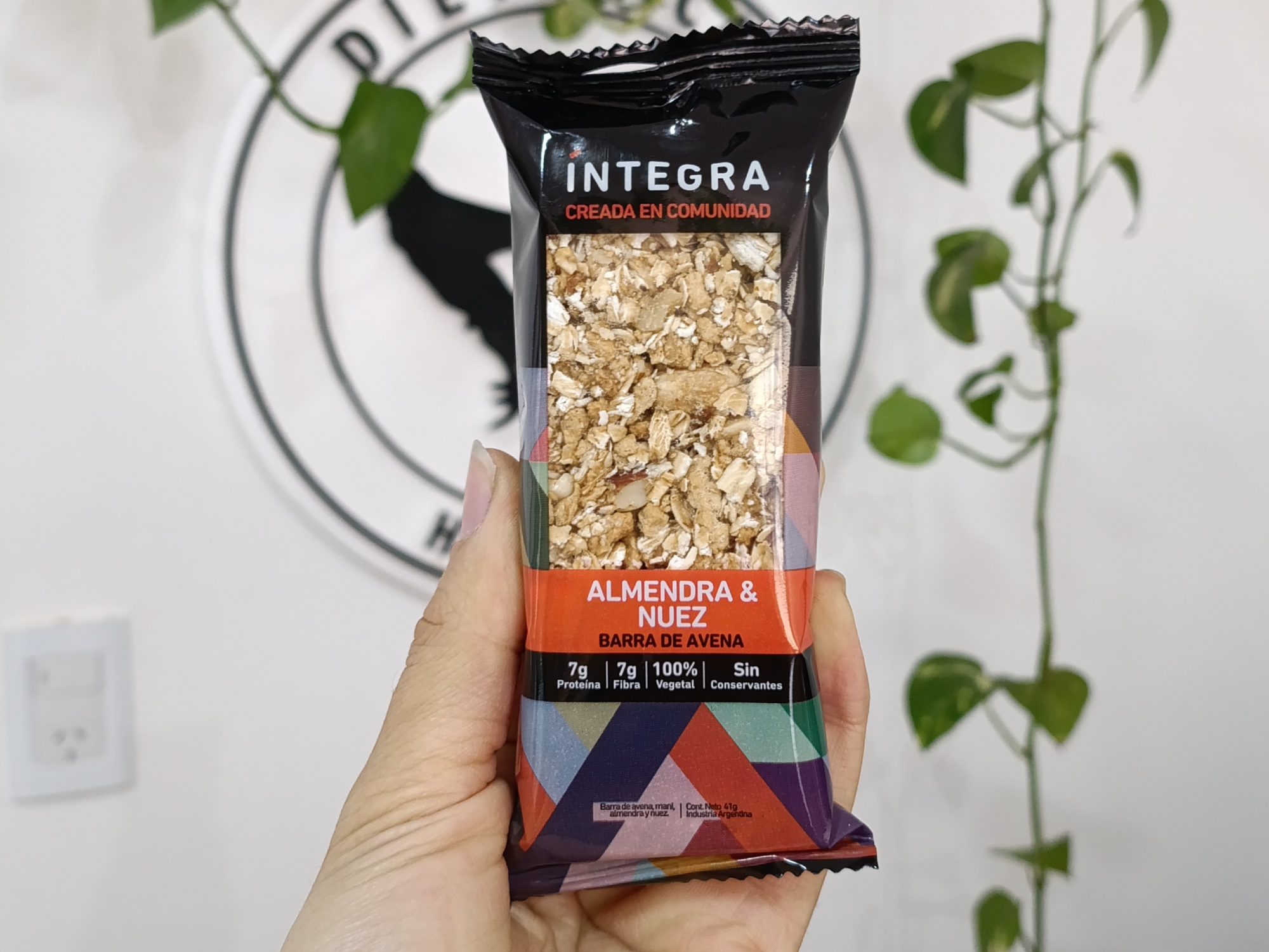 Barrita de almendra y nuez