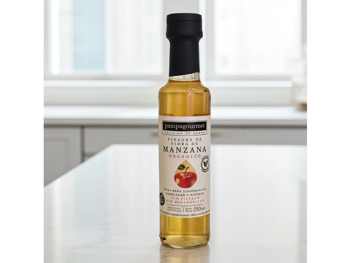 Vinagre de manzana organico 250cc