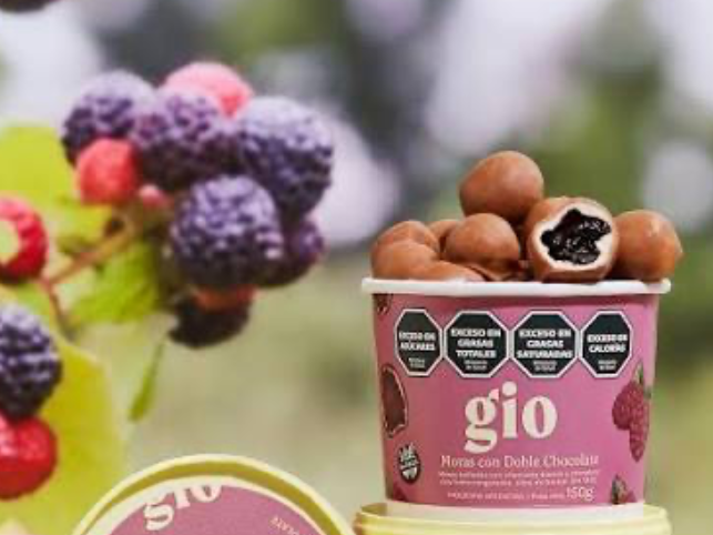 Moras con doble chocolate