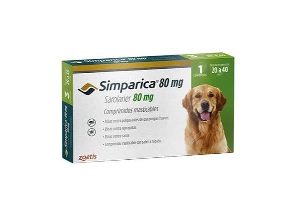 Simparica 20  a 40 kg