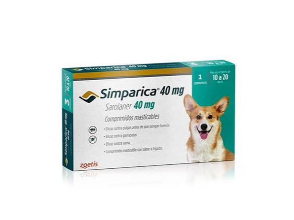 Simparica 10 a 20 kg