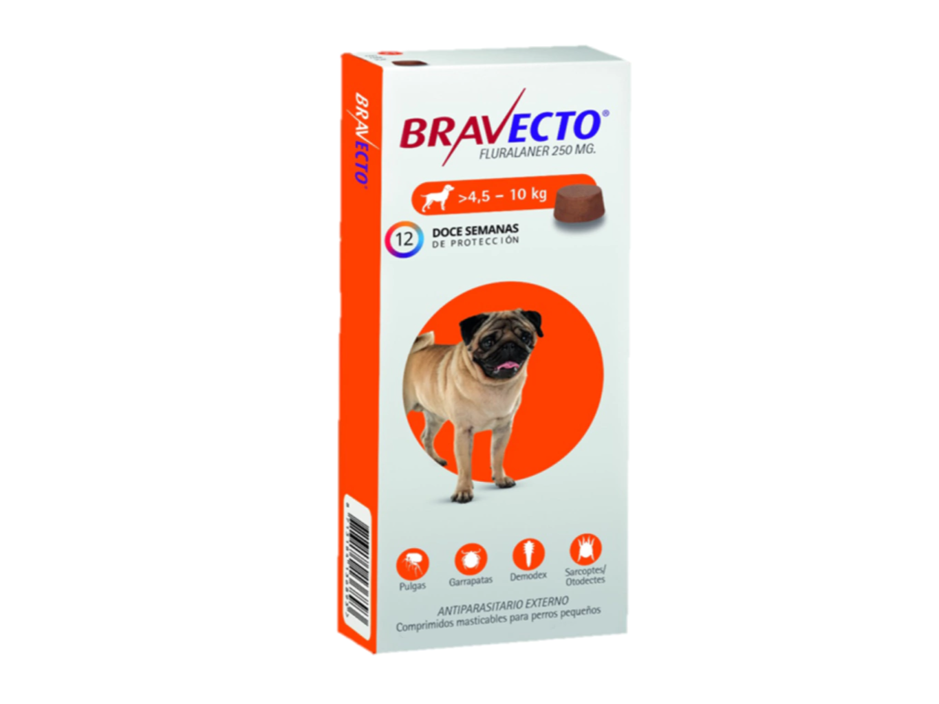 Bravecto Perro 4,5 a 10 kg