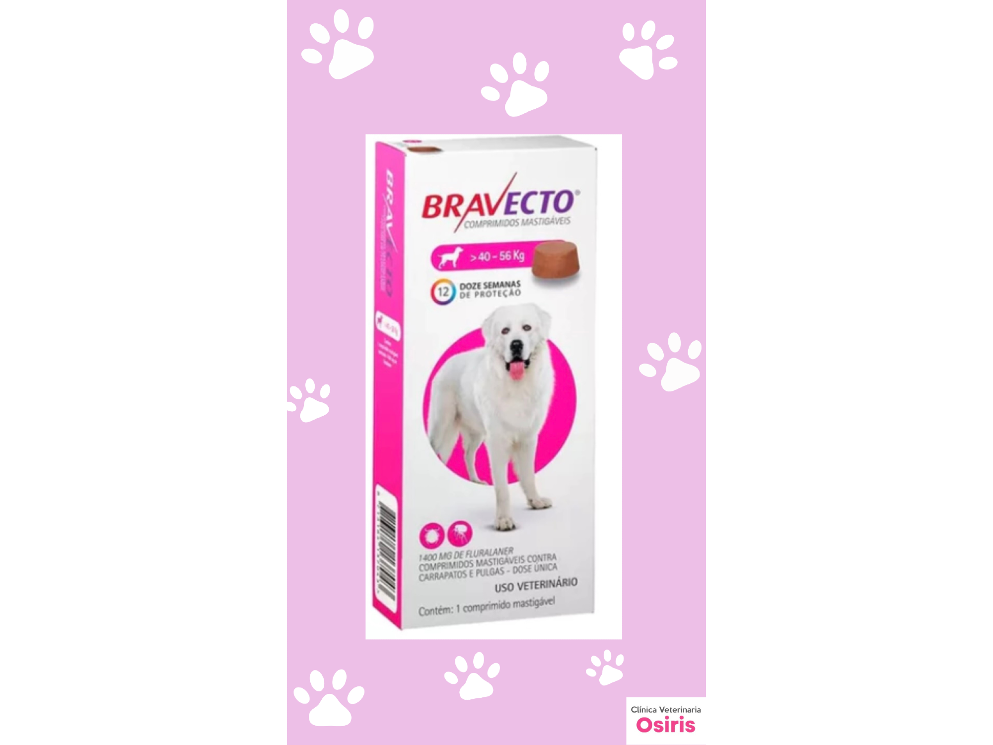 Bravecto Perro 40 a 56 kg