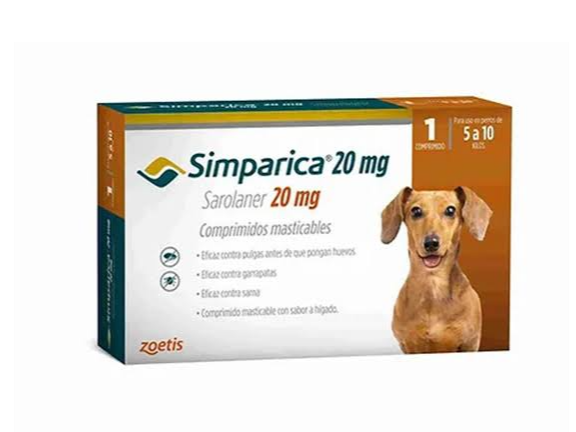 Simparica 5 a 10 kg