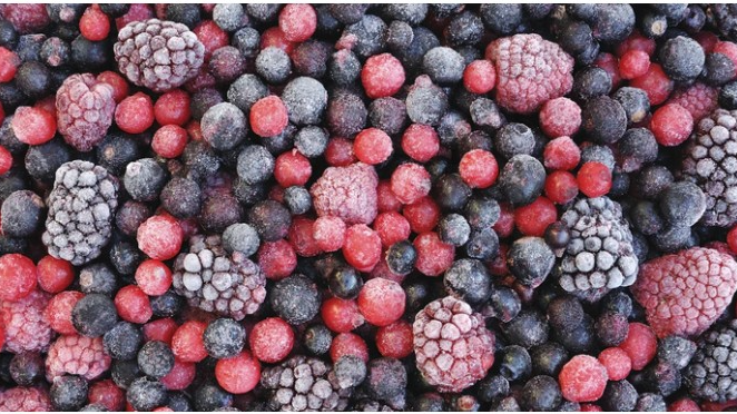 Frutas congeladas