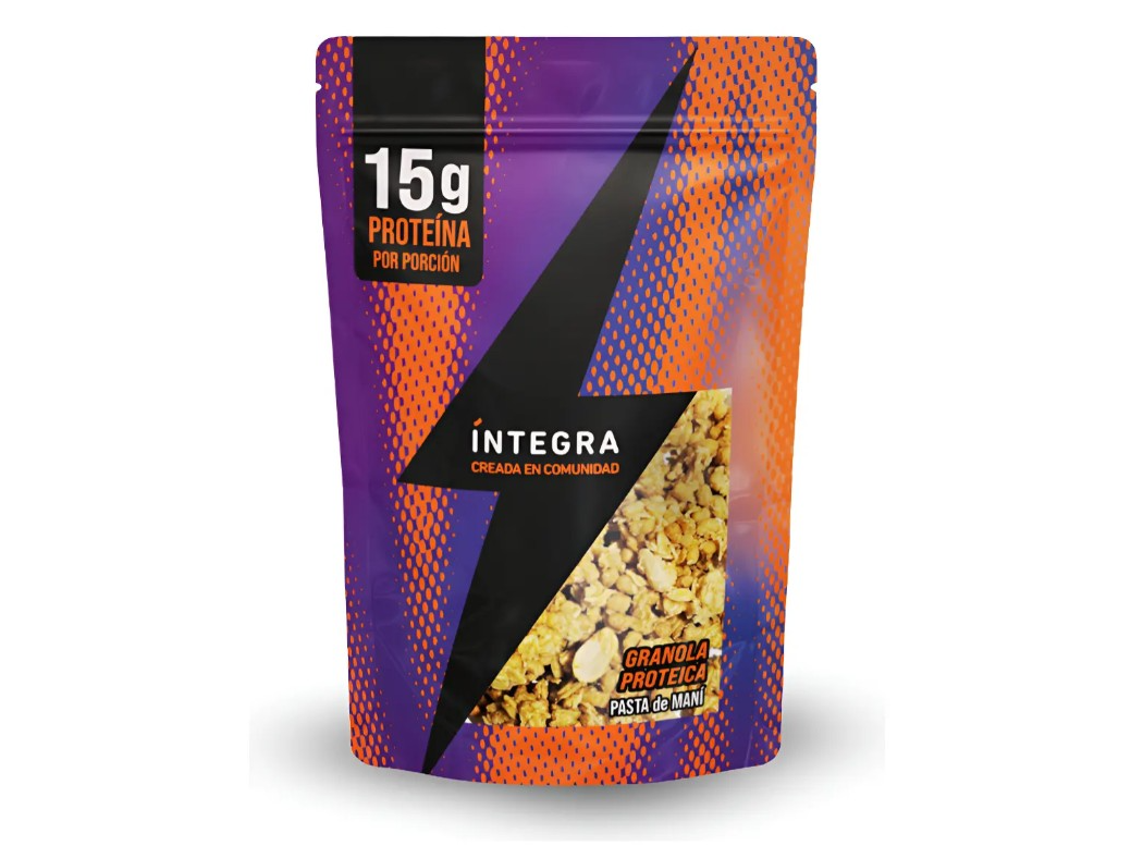 GRANOLA PROTEICA DE PASTA DE MANI INTEGRA X 250 GR