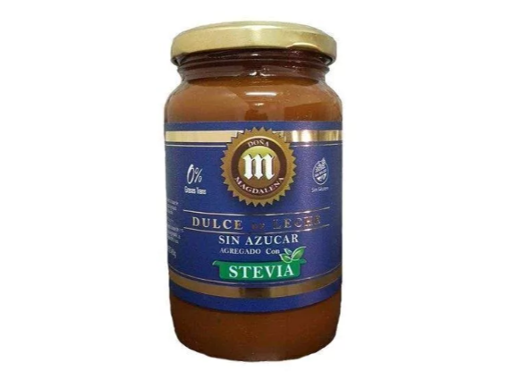 DULCE DE LECHE CON STEVIA DOÑA MAGDALENA X 400 GR