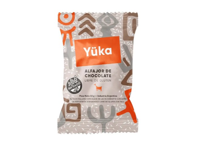 ALFAJOR SIN TACC YUKA